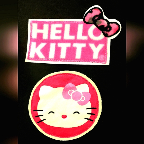 NEW Lot of 2 Hello Kitty Patches/Emblems/Appliqués! 7"x4", 5.25" Sew-On, Iron-On - Picture 11 of 11